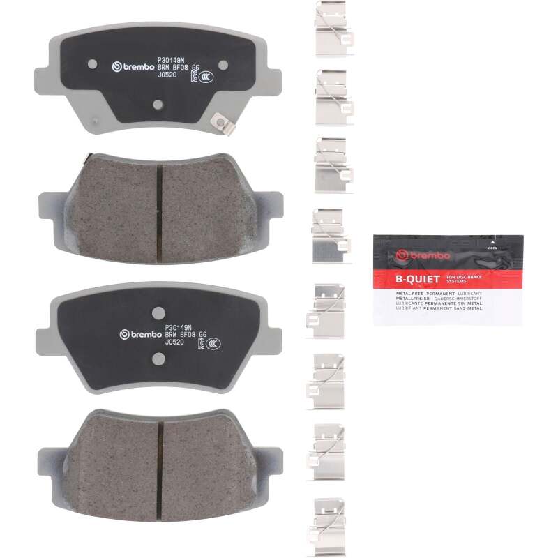 Picture of Brembo OE BRE Ceramic Pads Brake Pads - P30149N