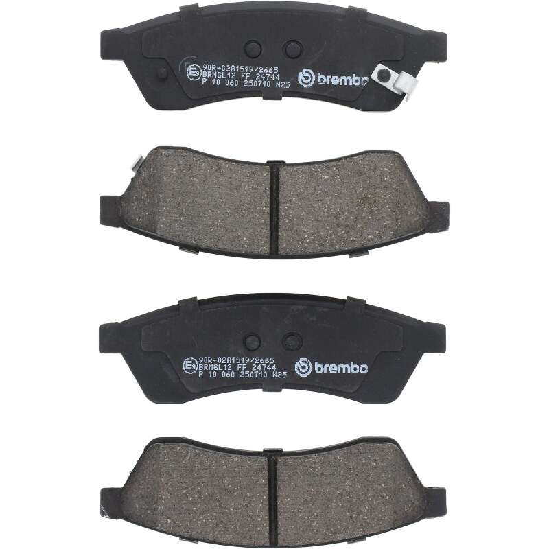 Picture of Brembo OE BRE Low Metallic Pads Brake Pads - P10060