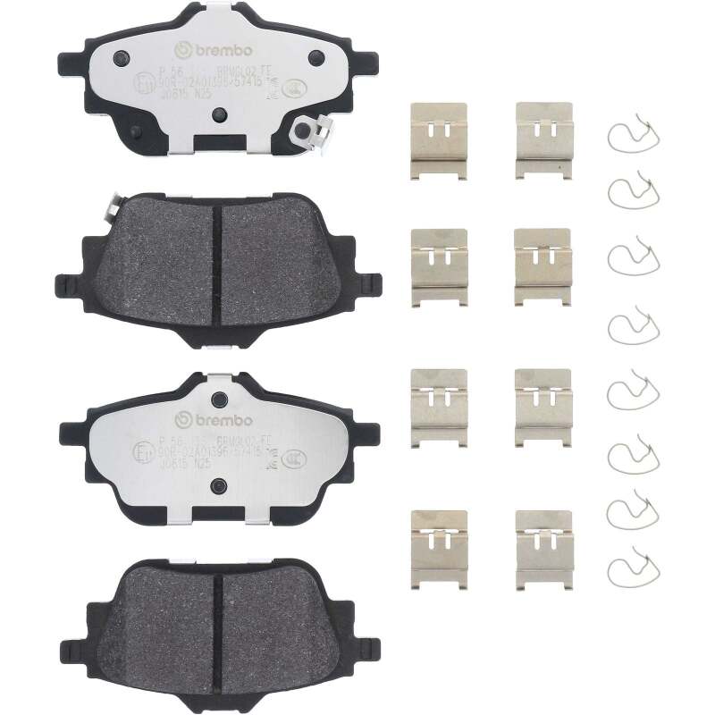 Picture of Brembo OE BRE Low Metallic Pads Brake Pads - P56133