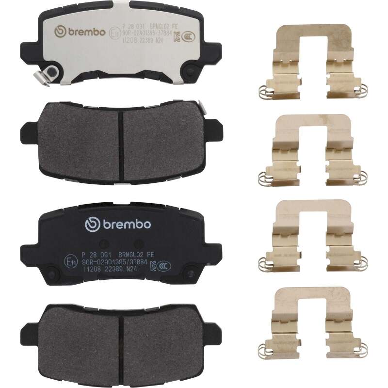 Picture of Brembo OE BRE Low Metallic Pads Brake Pads - P28091
