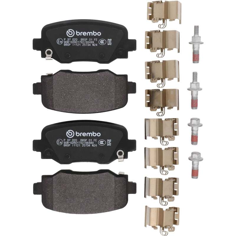Picture of Brembo OE BRE Low Metallic Pads Brake Pads - P37020