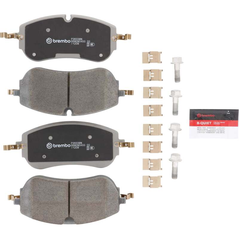 Picture of Brembo OE BRE Ceramic Pads Brake Pads - P36038N
