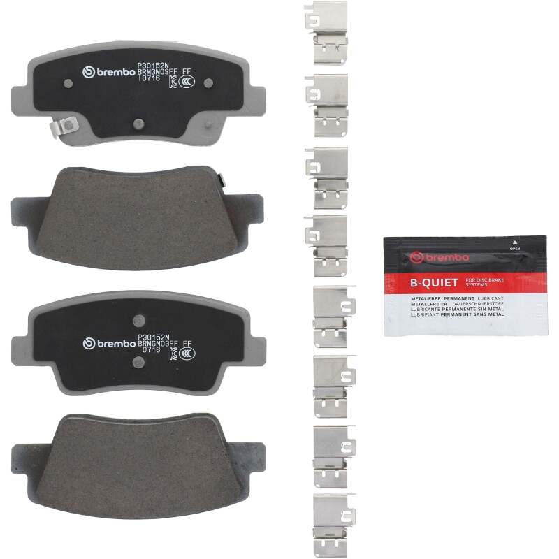 Picture of Brembo OE BRE Ceramic Pads Brake Pads - P30152N