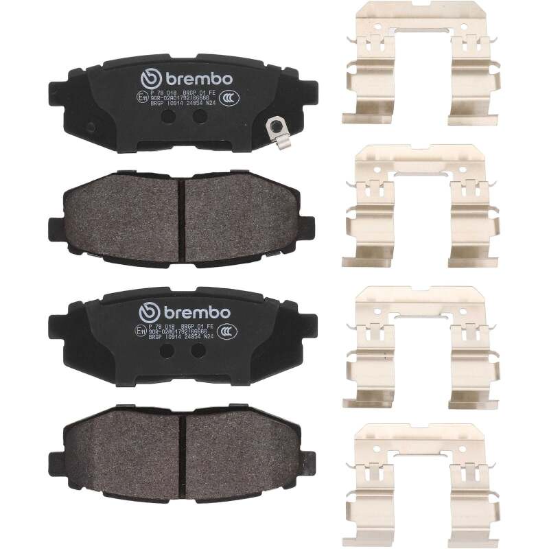 Picture of Brembo OE BRE Low Metallic Pads Brake Pads - P78018