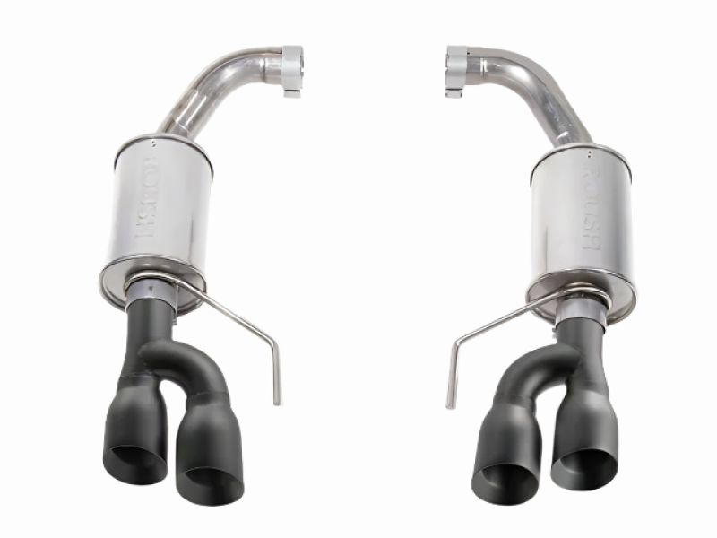 Picture of Roush RSH Axle Back Exhausts - 422097-BLK