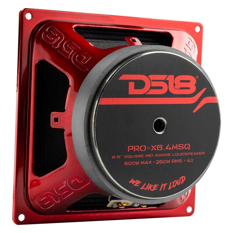 Picture of DS18 DSE PRO-X Mid-Range Bullet Loudspeakers - PRO-X6.4MSQ