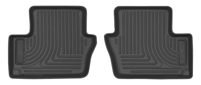 Picture of Husky Liners HL WB-Rear-Black Floor Mats - 14001HUL