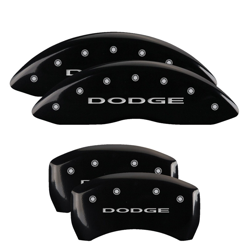 Picture of MGP Caliper Covers 4 Logo Front - 12162SDD4BK