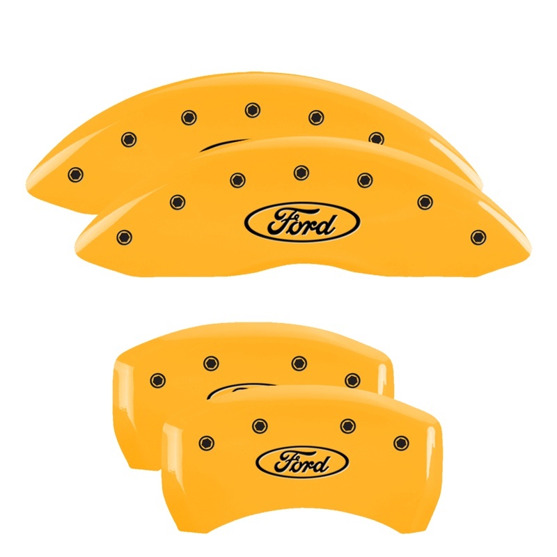 Picture of MGP Caliper Covers 4 Logo Front - 10229SFRDYL
