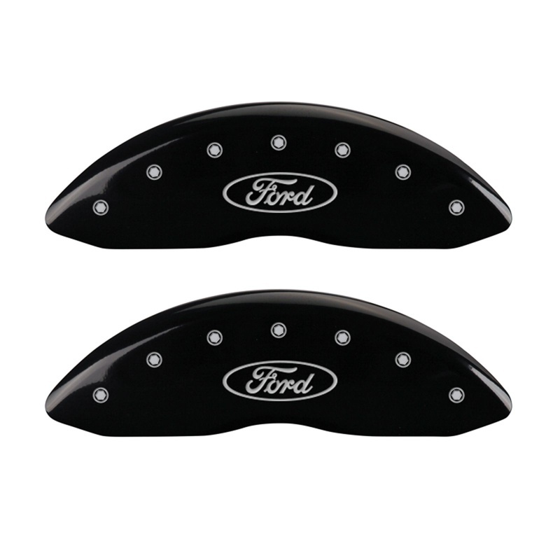 Picture of MGP Caliper Covers 2 Logo Front - 10232FFRDBK