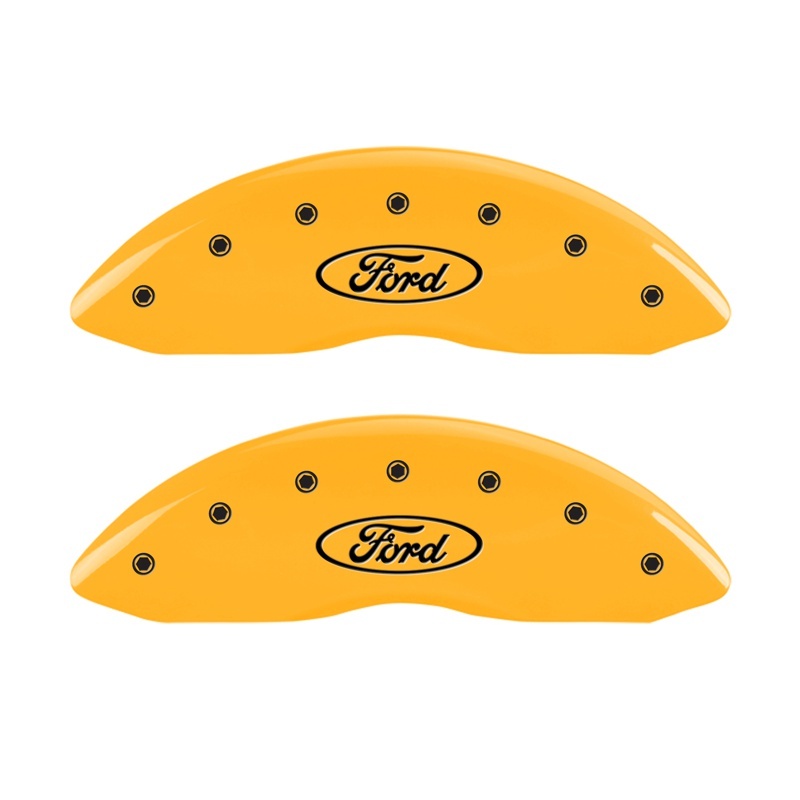 Picture of MGP Caliper Covers 2 Logo Front - 10232FFRDYL