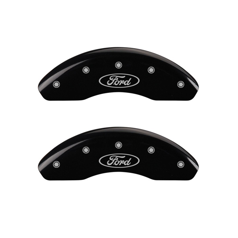 Picture of MGP Caliper Covers 2 Logo Front - 10226FFRDBK