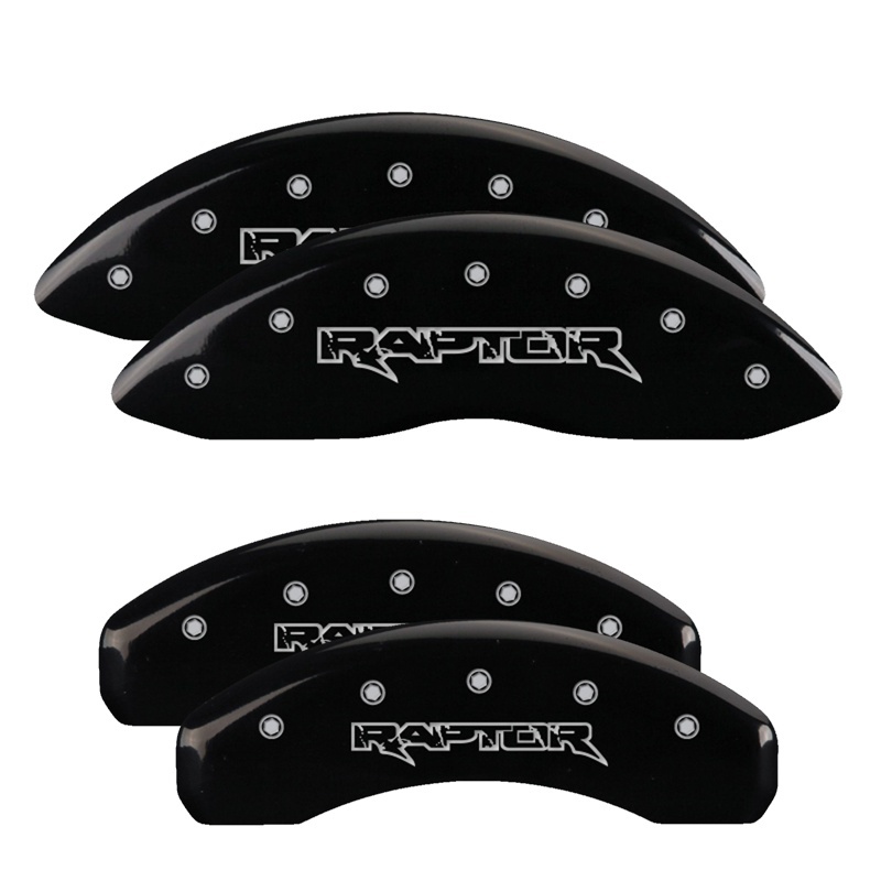 Picture of MGP Caliper Covers 4 Logo Front - 10219SRPTBK