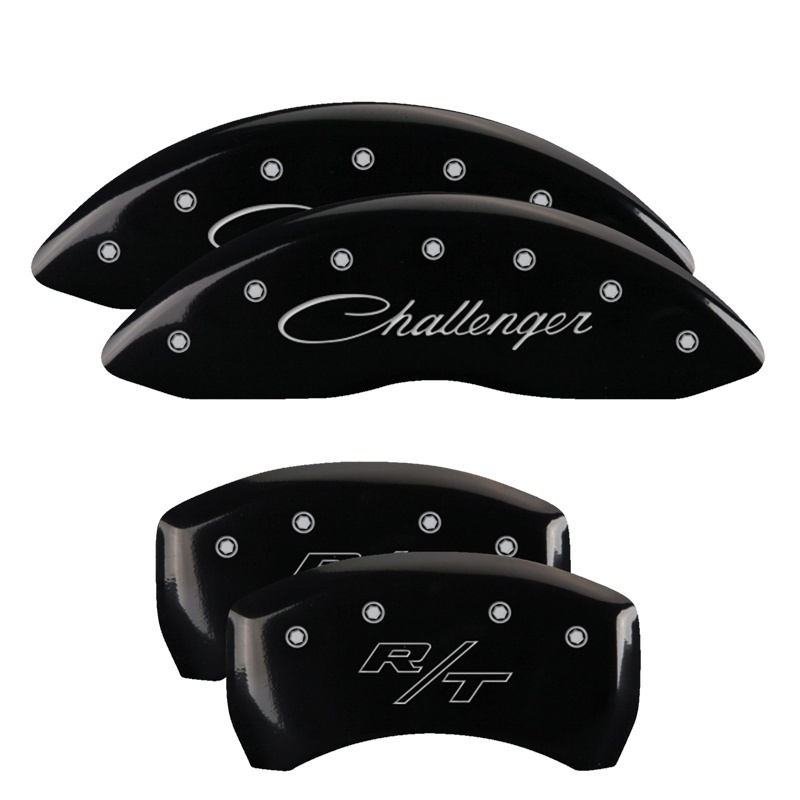 Picture of MGP Caliper Covers 4 Logo Front - 12162SCLRBK