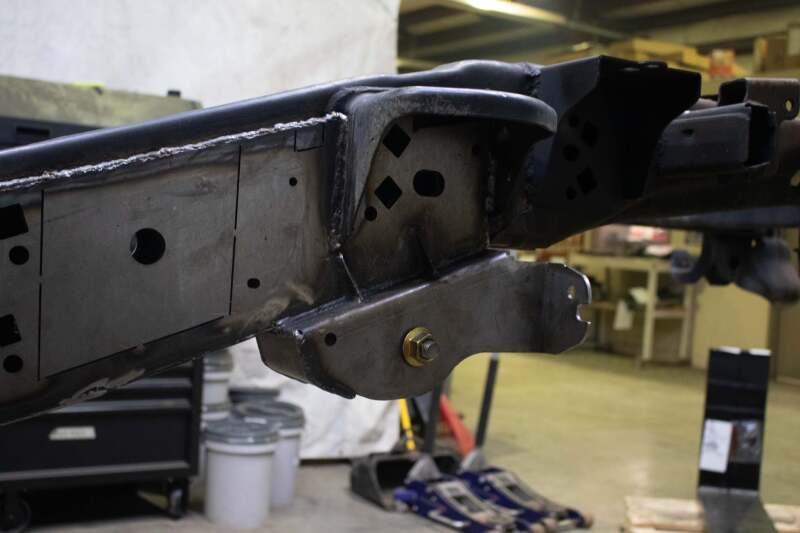 Picture of RBR Spring Mounts - Rustbuster Forward Leaf Spring Section Right Side rbrRB7014R