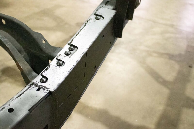 Picture of RBR Spring Mounts - Rustbuster Leaf Spring Section Left Side rbrRB7128L