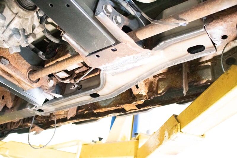 Picture of RBR Frame Section - Rustbuster Front Center Frame Section Left Side rbrRB7406L