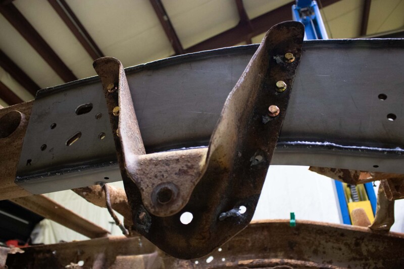 Picture of RBR Spring Mounts - Rustbuster Leaf Spring Right Side rbrRB7817R