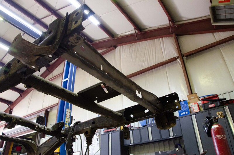 Picture of RBR Crossmembers - RustBuster 14-18 Chevy Silverado 1500 Rear Frame Cross Member rbrRB7398