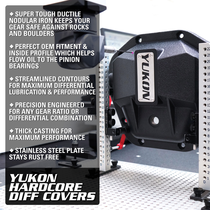 Picture of Yukon Gear & Axle YUK Covers-Hardcore Diff Covers - YHCC-D80