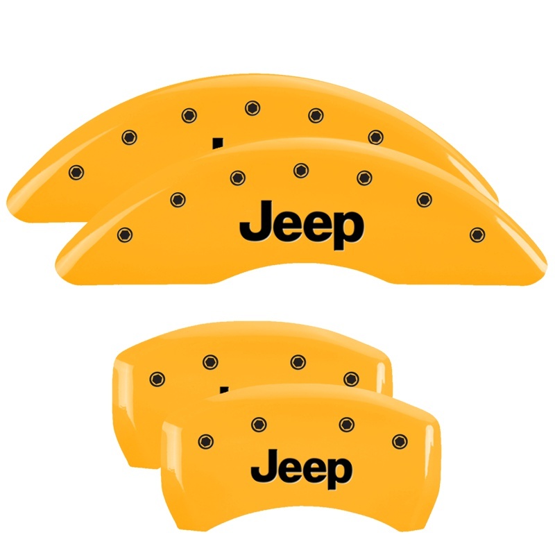 Picture of MGP Caliper Covers 4 Logo Front - 42012SJEPYL