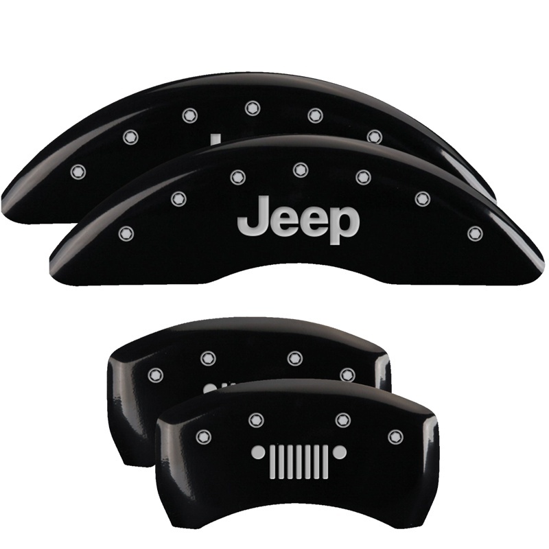Picture of MGP Caliper Covers 4 Logo Front - 42012SJPLBK