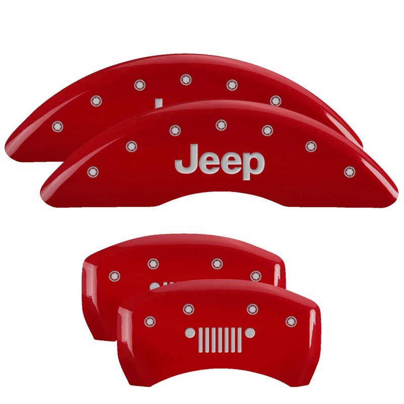 Picture of MGP Caliper Covers 4 Logo Front - 42012SJPLRD