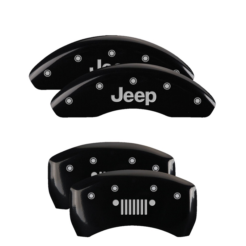 Picture of MGP Caliper Covers 4 Logo Front - 42013SJPLBK