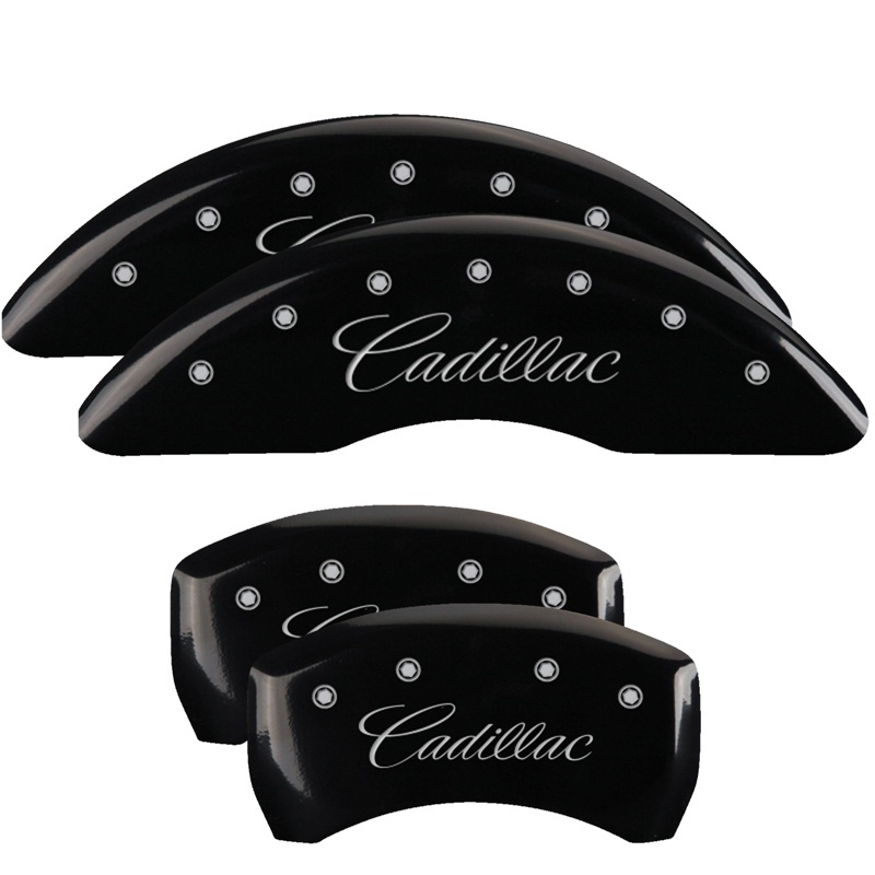 Picture of MGP Caliper Covers 4 Logo Front - 35024SCADBK