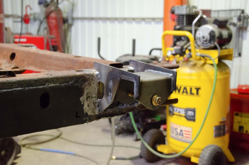Picture of RBR Rear Frame Section - Rustbuster Rear Leaf Spring Mount rbrRB7721