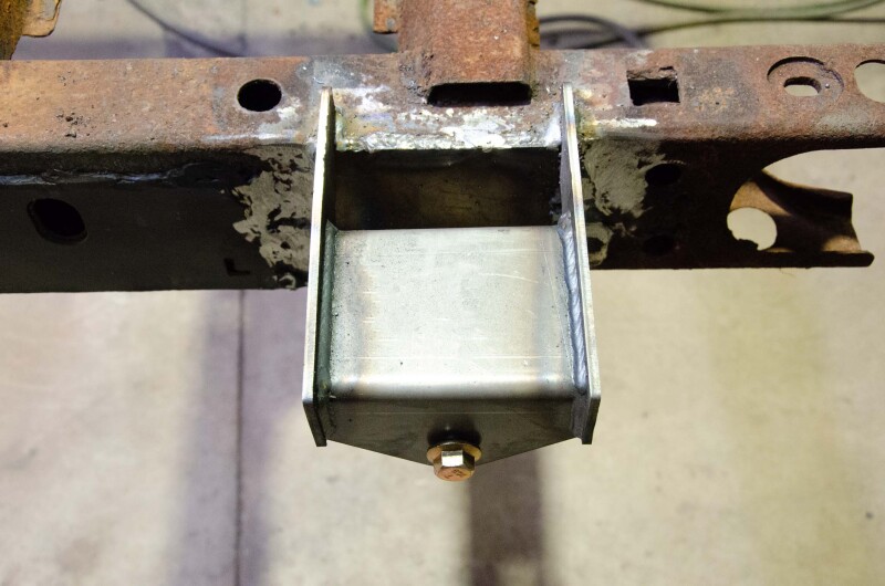 Picture of RBR Rear Frame Section - Rustbuster Rear Leaf Spring Mount rbrRB7721