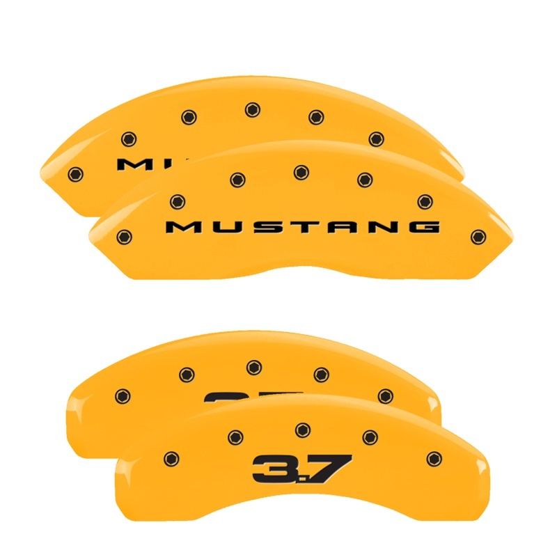 Picture of MGP Caliper Covers 4 Logo - 10202SM32YL