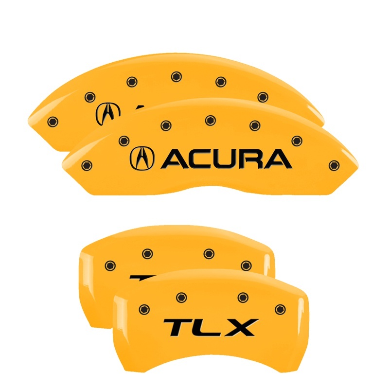 Picture of MGP Caliper Covers 4 Logo Front - 39018STLXYL