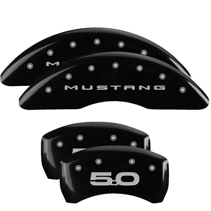 Picture of MGP Caliper Covers 4 Logo - 10200SM52BK