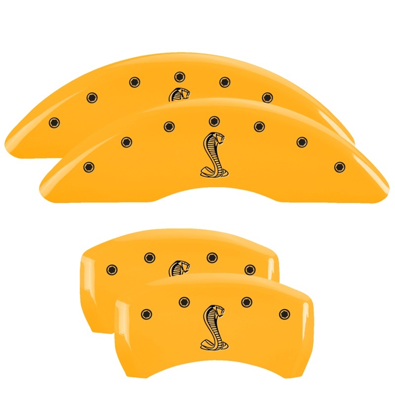 Picture of MGP Caliper Covers 4 Logo Front - 10200SSNKYL