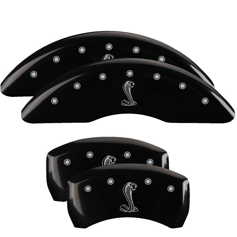 Picture of MGP Caliper Covers 4 Logo Front - 10201SSNKBK