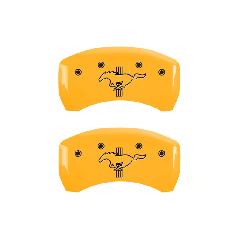 Picture of MGP Caliper Covers 2 Logo Rear - 10203RMB2YL