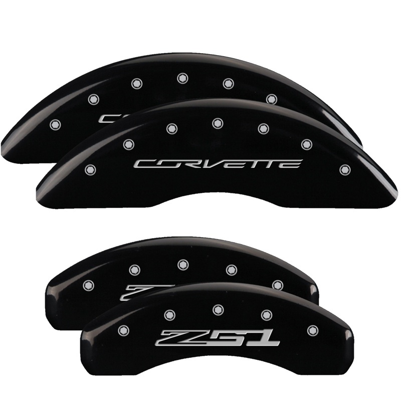 Picture of MGP Caliper Covers 4 Logo - 13084SZ51BK