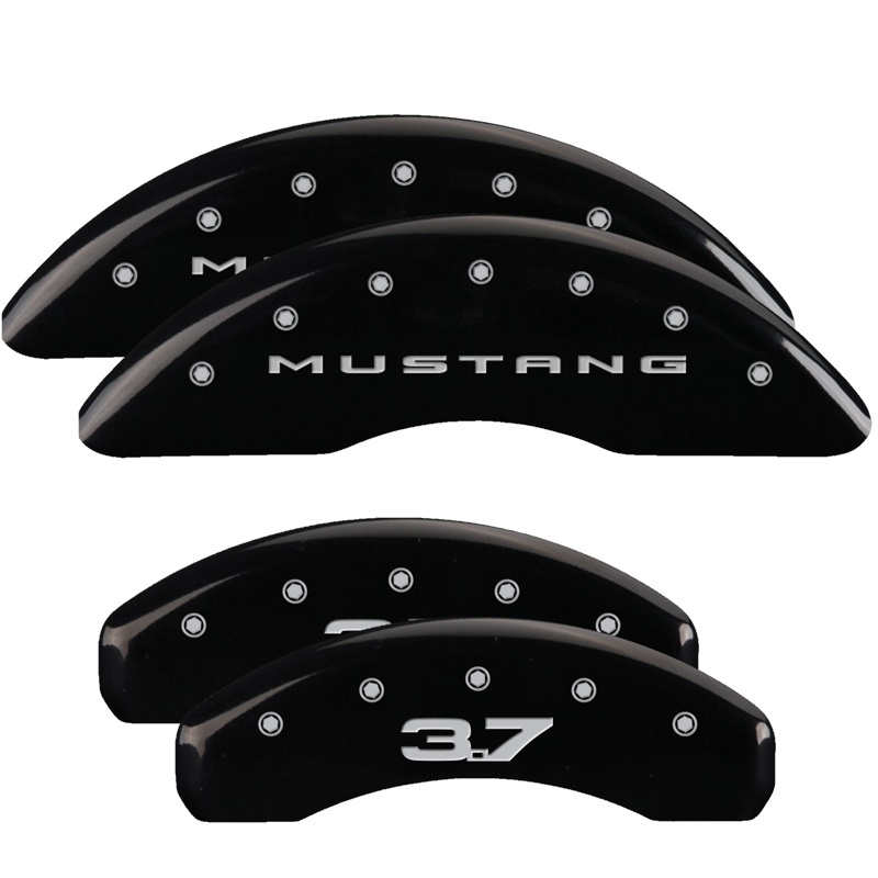 Picture of MGP Caliper Covers 4 Logo - 10204SM32BK