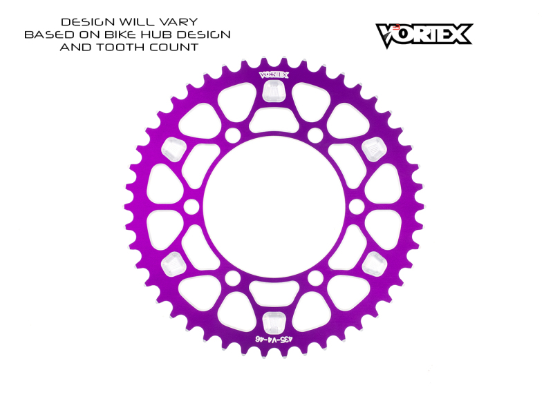 Picture of Vortex Racing VTX Aluminum Rear Sprocket - 526AZUV4-44