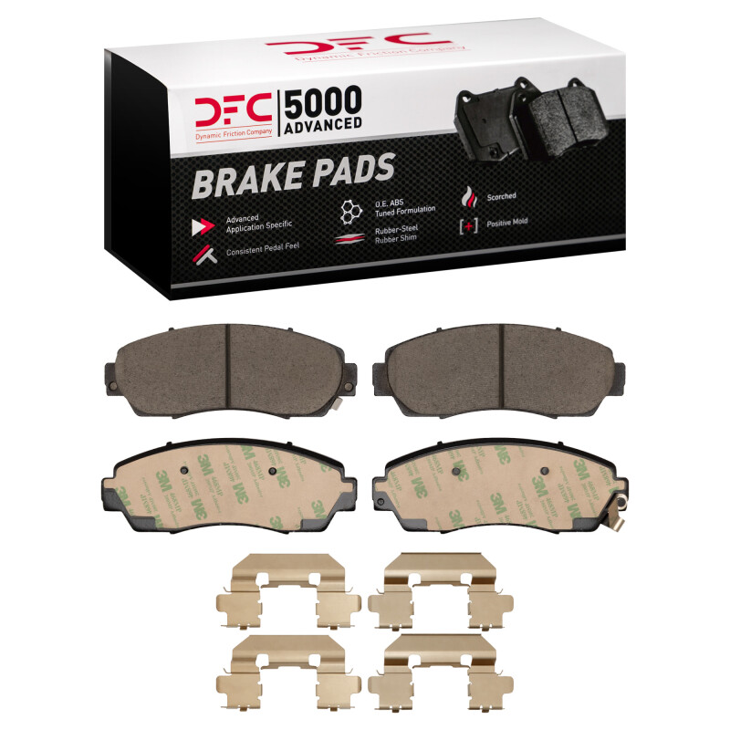 Picture of DFC 5000 Advanced Ceramic Brake Pads - 1551-2538-01