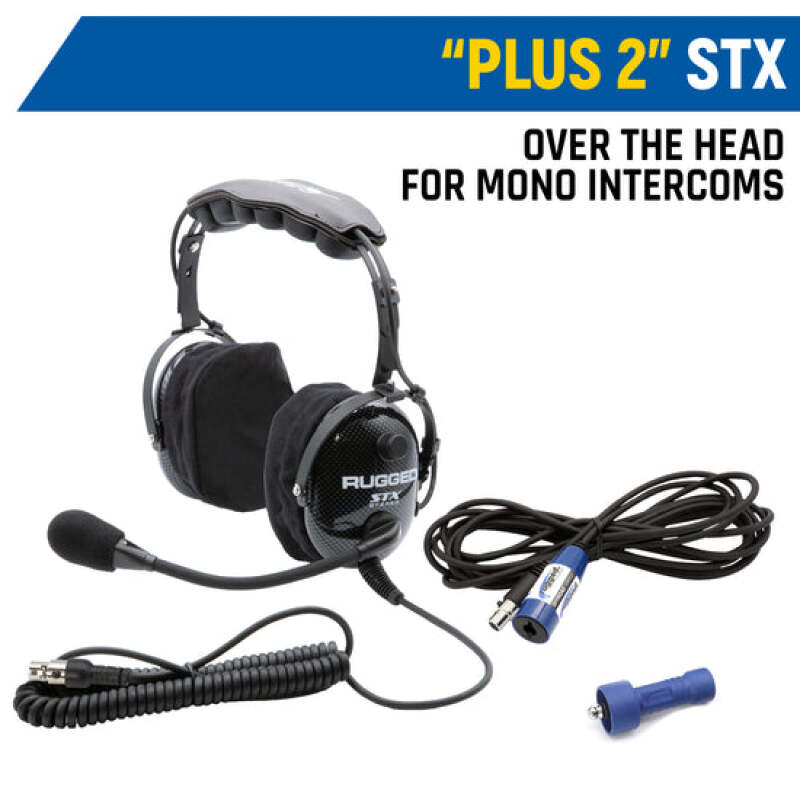 Picture of Rugged Radios RGD Helmets Rear Radio Communications - PLUS2-STX-OTU