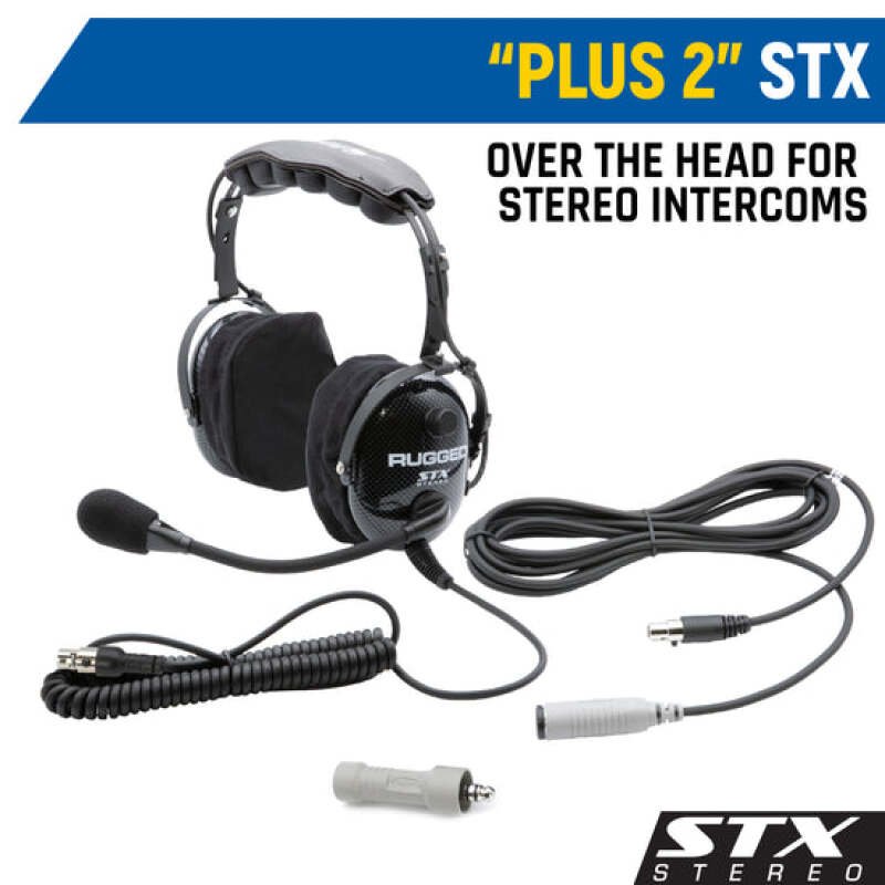 Picture of Rugged Radios RGD Helmets Rear Radio Communications - PLUS2-STX-OTU