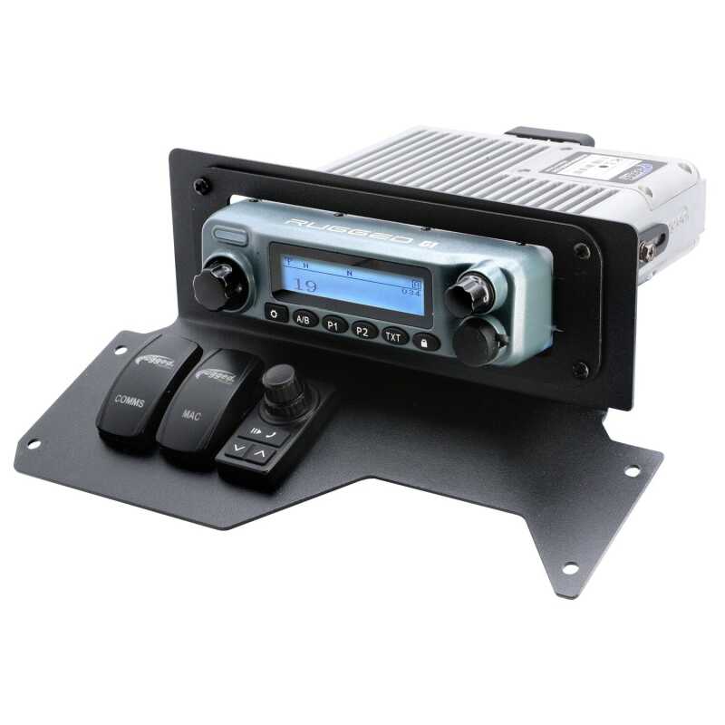 Picture of Rugged Radios RGD Polaris Mounts Audio - IK-RM-ICM-XPED