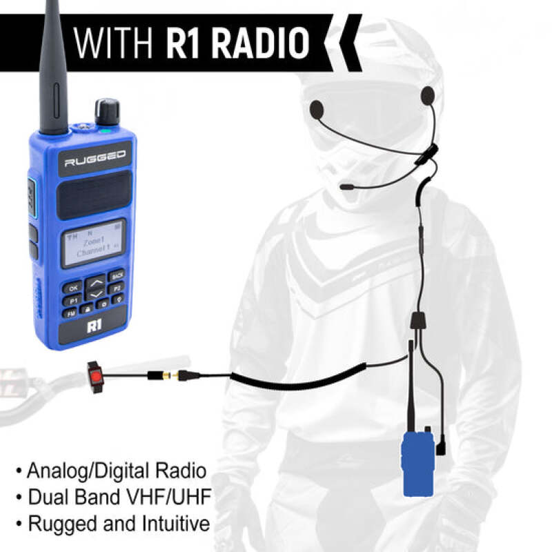 Picture of Rugged Radios RGD Moto Max Complete Communication Kit Radio Communications - BT2-KIT-R1