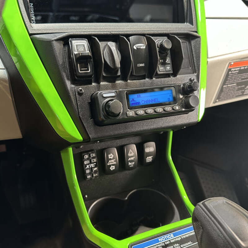 Picture of Rugged Radios RGD Kawasaki Mounts Audio - IK-RM-H2
