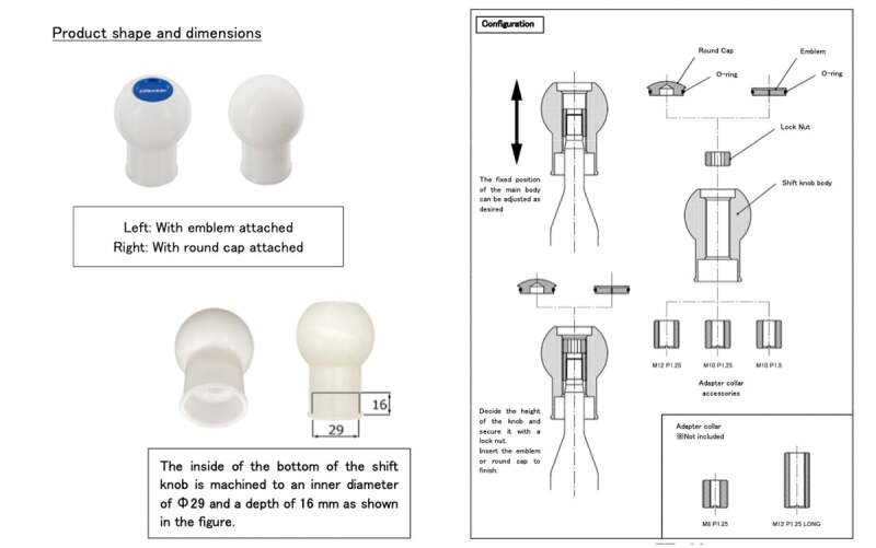 Picture of GReddy GRE Shift Knob - 14500591
