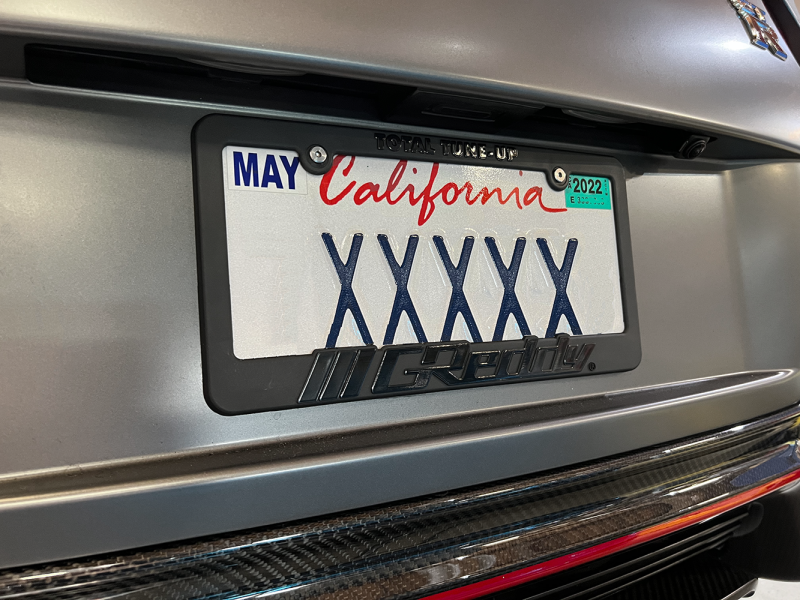 Picture of GReddy GRE License Frame - 21112001
