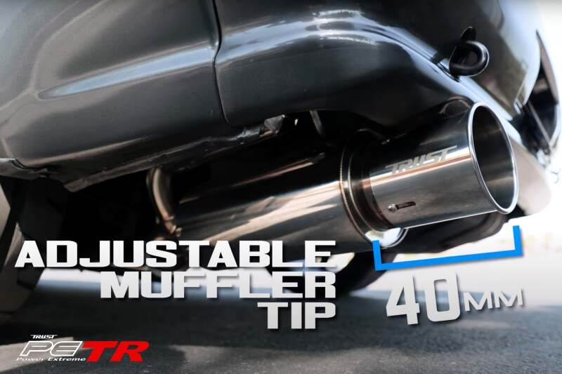 Picture of GReddy GRE Power Extreme Exhausts Catback - 11007121