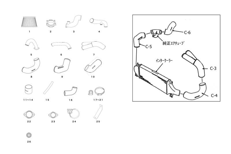 Picture of GReddy GRE Air Intake Cold Air Intakes - 11920261